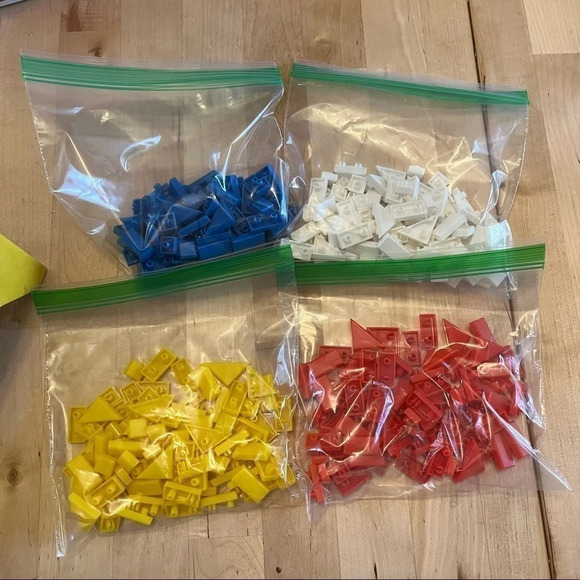 Vintage Playskool Disney PlayTiles 329 Tiles w/ Easel Instructions 1970 Mickey - Picture 5 of 7